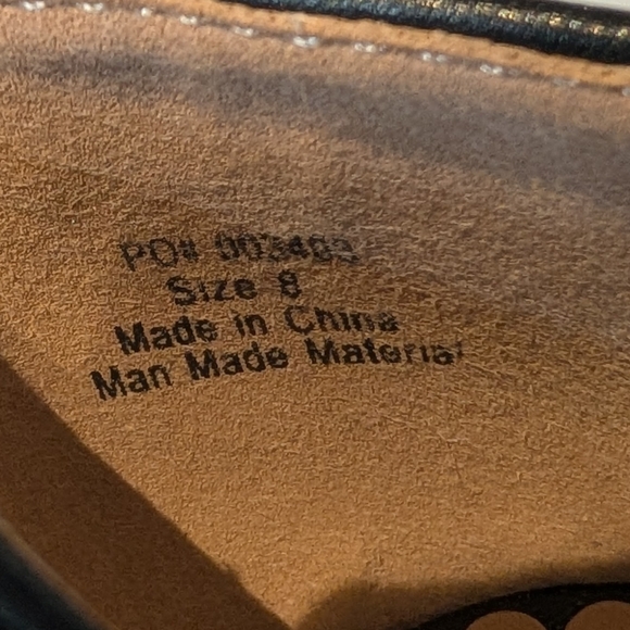 Journee Collection Black Mary Jane Heels Sz.8 "WINDY" - Picture 11 of 13